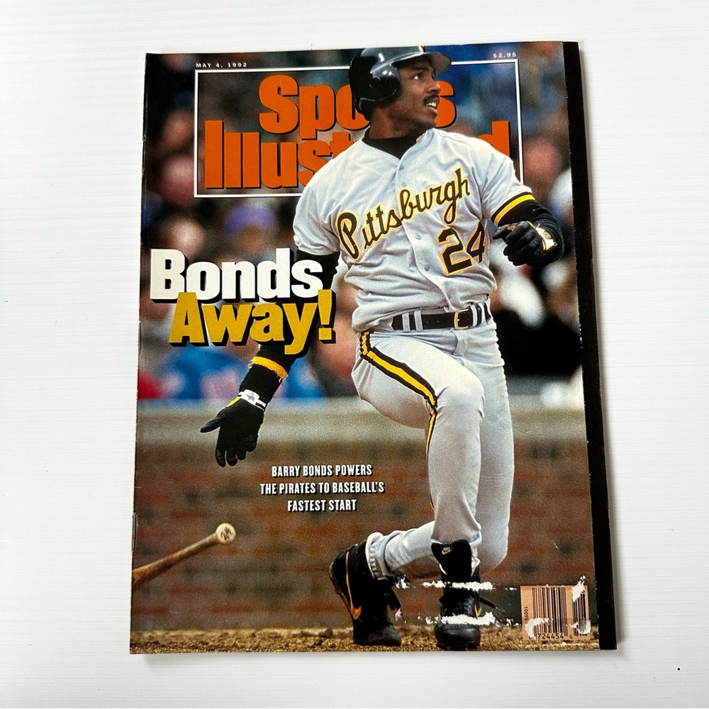 Barry Bonds Pittsburgh Pirates May 4, 1992 Sports Illustrated Magazine Issue